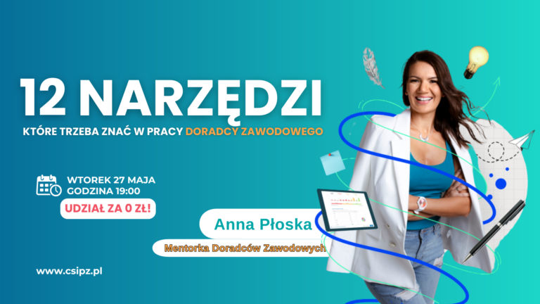 anna ploska mentorka doradcow zawodowych csipz.pl narzedzia dla doradcow zawodowych